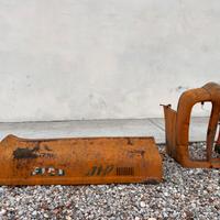 Cofano e Mascherina originali Fiat 411R