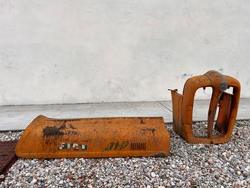 Cofano e Mascherina originali Fiat 411R