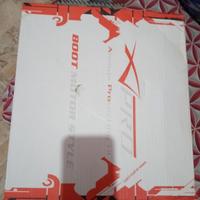 stivali nuovi, giacca con protezioni 3 caschi, 