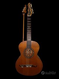 Chitarra classica 9 corde (6+3) di liuteria Triolo