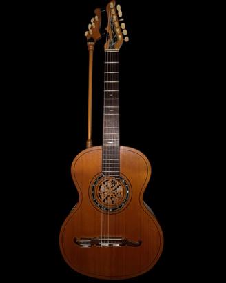 Chitarra classica 9 corde (6+3) di liuteria Triolo