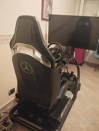 monitor Sony e sedile Mercedes 
