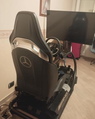 monitor Sony e sedile Mercedes 