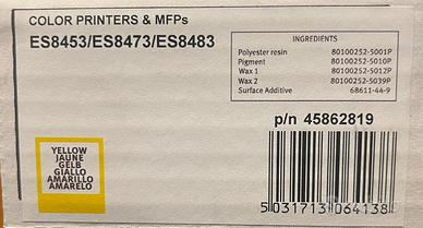 Toner oki nuovo giallo