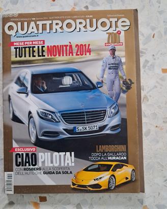 QUATTRORUOTE GENNAIO 2014 N.700 ANNO 59° ROSBERG M