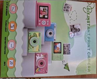 Macchina Fotografica Bambini Istantanea, 2.4" Sche