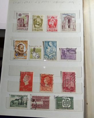 1923 / 1998 STATI VARI N 14 FRANCOBOLLI PREGIATI
