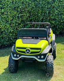 Jeep Mercedes elettrica originale giocattolo bimbi