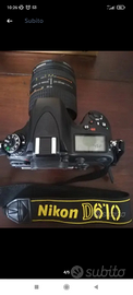 Nikon D610 nuova