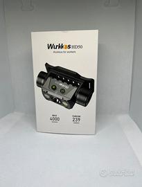 Torcia frontale Wurkkos HD50 da 4000 lumen - NUOVO