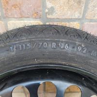 Ruotino fiat 500 e croma