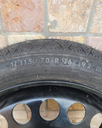 Ruotino fiat 500 e croma