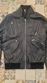 Bomber in pelle 