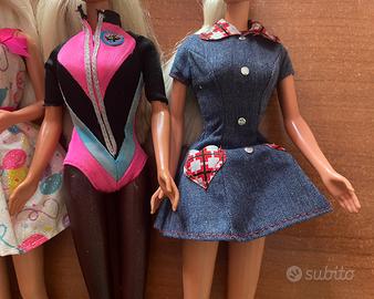 Lotto vestiti Barbie anni 80/90