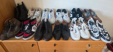 💥 Lotto 12 paia di scarpe uomo – Taglia 45 