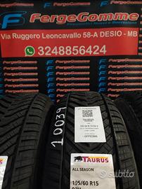 4 STAGIONI cod:10039 Misura 195 60 R15 92V TAURUS