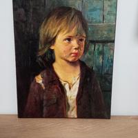 Stampa artistica vintage anni '70 Bragolin 