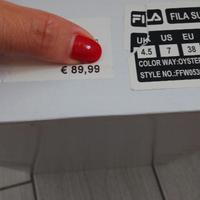 scarpe fila donna numero 38