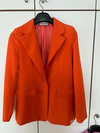 Giacca blazer donna arancione