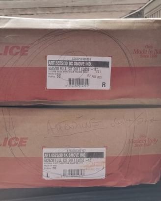 40 guide (20dx+20sx) salice