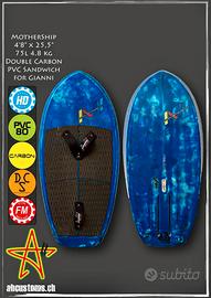 Wingboard custom carbone