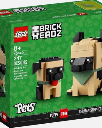 Lego Brickheadz 40440 Pastore Tedesco
