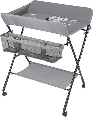 Fasciatoio Portatile Pieghevole Sarah Baby Grigio