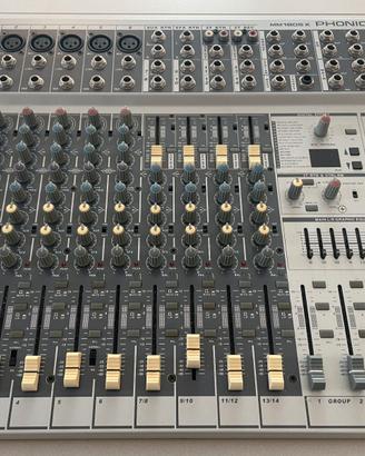 Mixer Phonic MM1805X - Mixer Passivo 14 Canali