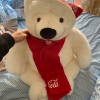Peluche orso coca-cola