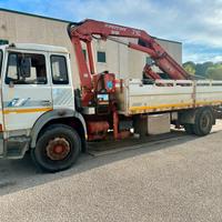 Iveco 175/24 1992 gru e cassone fisso