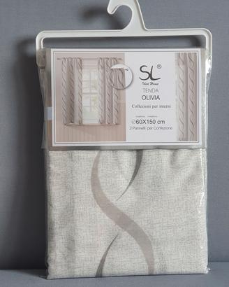 Coppia Tende SL Olivia 60x150 cm - NUOVE ✨