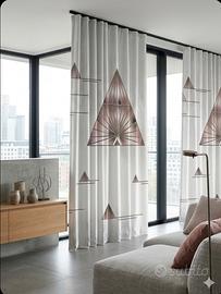 tende, tessuto, studio, camera, camera, cucina,