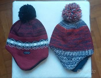 N°2 cappelli BRUMS taglia 5- 6 anni