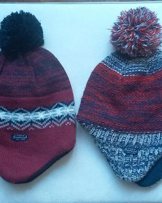 N°2 cappelli BRUMS taglia 5- 6 anni