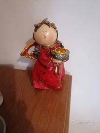 Portacandele angioletto 