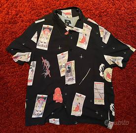 Camicia Edwin Manica Corta Nera - Taglia S