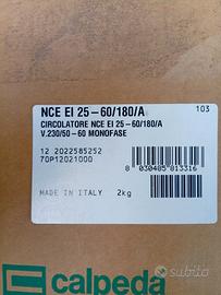 Circolatore Calpeda NCE EI 25 -60/180/A