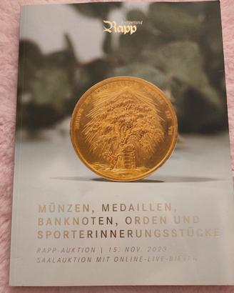 catalogo d'asta della Rapp Auction