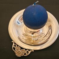 portacandela argento