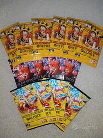 One piece card game op17 pacchetti op15 op16 tcg