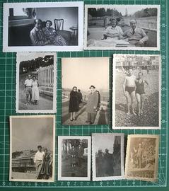 Lotto 44 foto d'epoca COUPLE GENTE vecchie foto