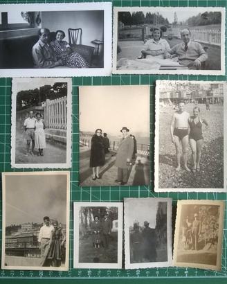 Lotto 44 foto d'epoca COUPLE GENTE vecchie foto