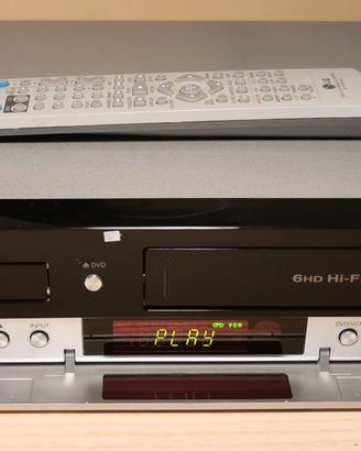 VIDEOREGISTRATORE lettore DVD vhs LG V190