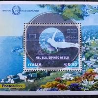 Nel blu dipinto di blu" - foglietto