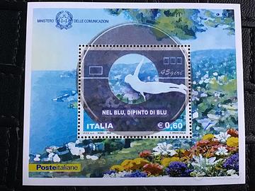 Nel blu dipinto di blu" - foglietto