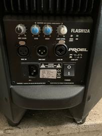 Coppia casse acustiche Proel Flash12A