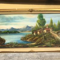 Quadro paesaggio di Erminio Spalla
