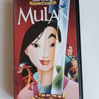 VHS film Disney Mulan - Lingua Italiana