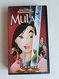 VHS film Disney Mulan - Lingua Italiana
