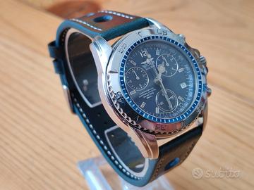 Sector SGE 650 Chrono Rattrapante Vintage Blu 